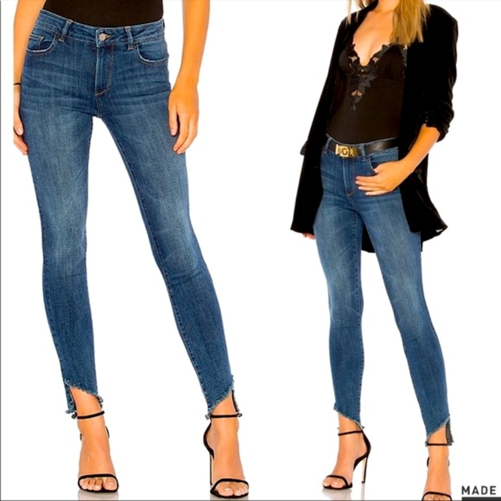 DL1961 Margaux instasculpt ankle skinny jeans size 28